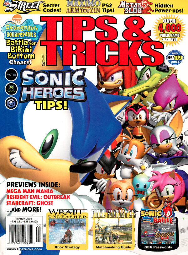Tips & Tricks Issue 109 (March 2004) cover